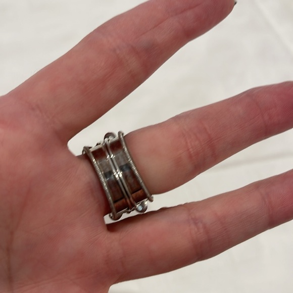 Mars & Valentine Ring Sz. 6 3/4 - Picture 3 of 5